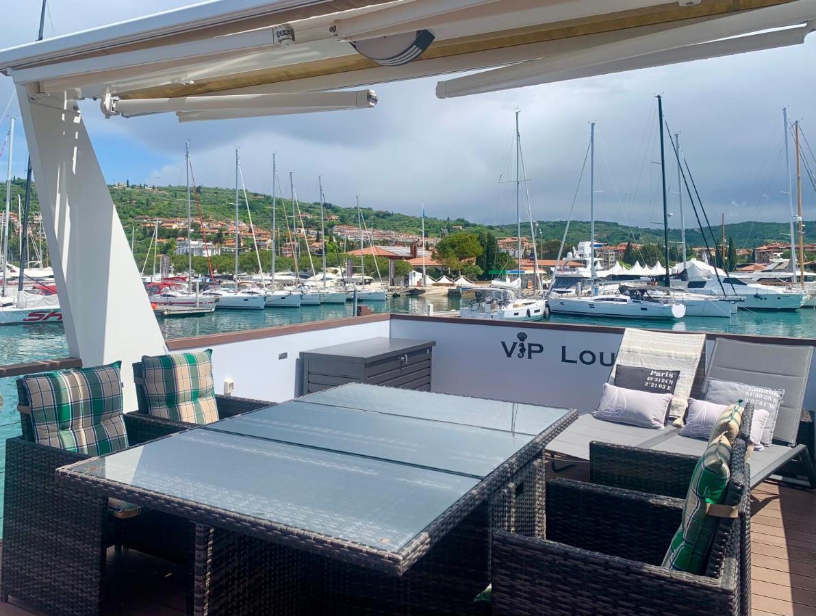 Bellavista Houseboat Apartment Portorose מראה חיצוני תמונה